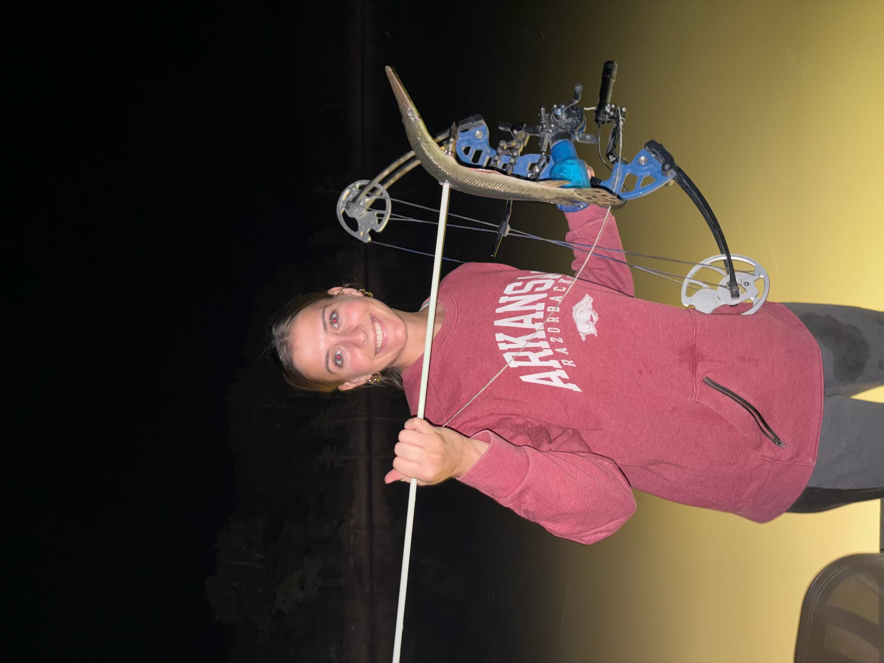Bowfishing Arkansas - Razorback country